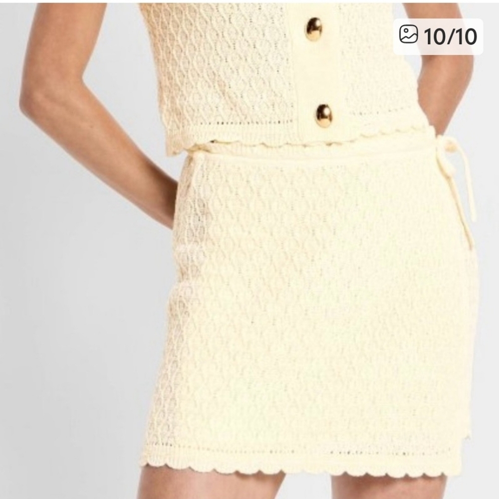 Future Collective Crochet Wrap Skirt